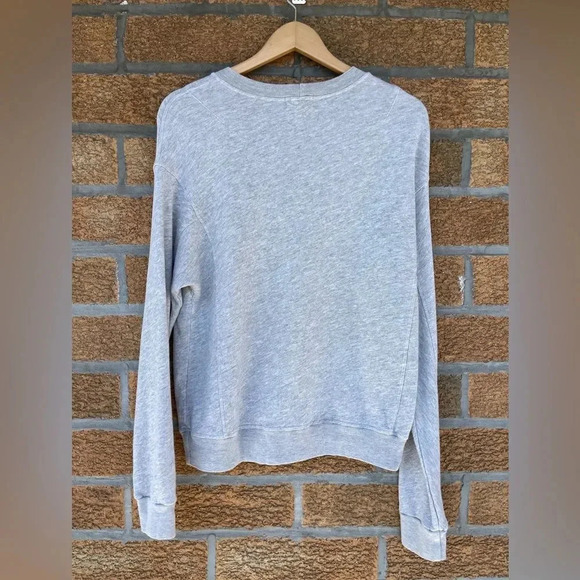 MONROW Oversized Leopard Print In Heather Grey small - Picture 8 of 8